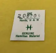 Hamilton 208204 Hour And Minute Hands Blue Pointex New Old Stock