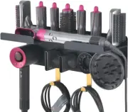 Wall Mount Hair Dryer Stand Holder for Dyson Supersonic Hair Dryer and Dyson ...
