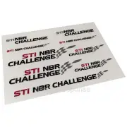 STi NBR Challenge Mini Sticker Decal Sheet STSG14100210 Authentic Genuine