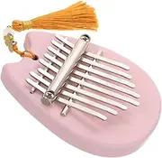 AKOOSY Mini Kalimba Thumb Piano Key Acrylic Finger Harp Instrument for Portable Musical for Early Music Education for Beginners