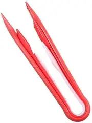 3 Pieces / Set Barbecue Tongs Kitchen Tongs Serving Tongs Ice Tongs Plastic Salad Tongs for Bread Sugar Pizza Grill