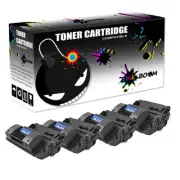 4 Black Toner Cartridge replace for HP CC364A 64A LaserJet P4015N P4015X P4515N
