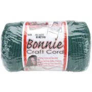 Pepperell Bonnie Macrame Craft Cord 6mmX100yd-Forest