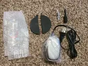 NestBasics Aquarium Tank Air/Oxygen Pump + Oxygen Bubbler Glass Cup And Tubes