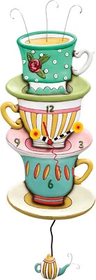 Allen Designs - Spot of Tea Wall Clock - P1502