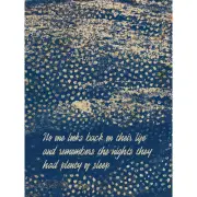 No Looks Back Plenty of Sleep Large Wall Art Print