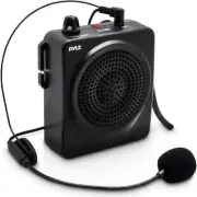 PYLE-PRO Portable PA Speaker Voice Amplifier - Built-In Rechargeable Battery W/