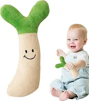 Wezalget Baby Soothing Toys for Sleep,Soft Plush Corn | Calming Sensory Stuffed Bean Sprout Corn Washable for Naptime Tummy Time