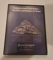 Commodore Software Computers Print Ad 1984 Framed 8.5x11