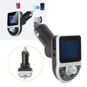 Car Bluetooth Call FM Transmitter Wireless Radio Adapter USB Charger MP3