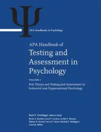 在飛比找博客來優惠-APA Handbook of Testing and As