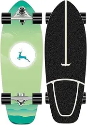 Surfskate Skateboard,29.5IN CX7-Truck Cruiser Skateboards with 65x43mm Wheel and ABEC-7 Bearing