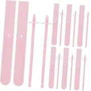 ULTECHNOVO 10 Sets Miniature Skiing Board Decoration of Ski Props for Winter Decor for Mini Gardens and DIY Scenes Figurines