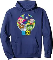 [DC Comics] Teen Titans Go! Go Go Group Pullover Hoodie