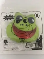 McDonald’s Happy Meal Toy 2017 Emoji Plush Keychain Frog # 8 (NEW)