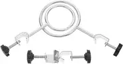 Luxshiny 3pcs Laboratory Retort Clamp with Small and Rings Iron Chemistry Support for Fast Lab Preparations and Secure Equipment Holding