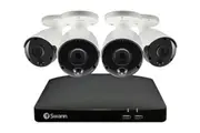 Swann 4 Channel 1TB DVR with 4 x 4K Ultra HD Security Cameras System (SODVK-456804)