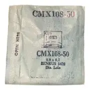 Germanow-Simon Mach (GS) CMX108-50 Watch Crystal 9.9x9.7 NOS Part Flexo Benrus