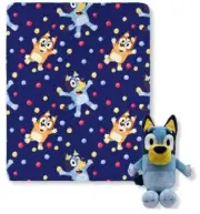 Bluey and Friends Hugger Set, Throw and Plush Bluey 2024