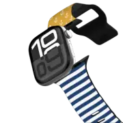 Apple Watch Series 10 (46mm) Impact Band Nautical Striped Dream II