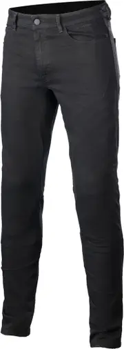 Alpinestars Argon Slim Fit Denim Motorcycle Textile Pants, black, Size 31 for Men