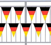 Flag Pennant Banner, Triangle Banner Flags, 32.81 Ft Football Flags Banner, Hangable Long Football Pennant, Fade-Resistant Soccer Flags Bunting For Event Entrance Gymnasium, Sports Events