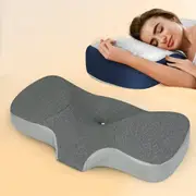 Dreamz Memory Foam Pillow Pillowcase Neck Shoulder Support Pain Slow Rebound
