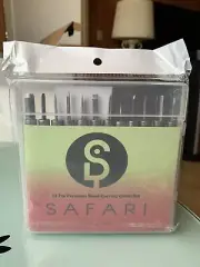 Safari Wood carving chisel set 12 Piece Safari Deluxe Premium Sealed