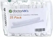 Suppository Applicators (25-Pack), Fits Most Suppositories, Pills and...