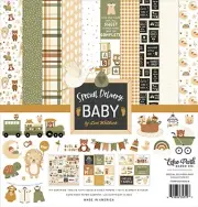 Echo Park SPECIAL DELIVERY BABY 12x12 Collection Kit Scrapbook Planner Boy Girl