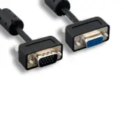 Kentek 50ft Slim SVGA HD15 Video Extension Cable Monitor Projector TV PC Dipslay