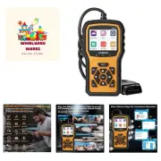 Scanner Diagnostic Tool, Car Code Reader OBDII/EOBD Diagnostic Scan Tool for ...