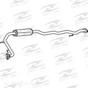 Redback Muffler - M9875