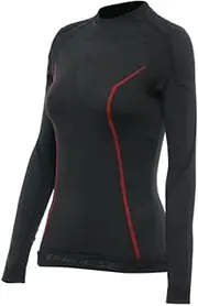 Dainese, Thermo LS Women's Technical SKI Jersey, Black/RED, L/XL