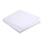 EVA Foam Sheets White 9.8 Inch x 9.8 Inch 3mm Thick Crafts Foam Sheets Pack of 8