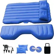 Car Travel Mattress - 135X80Cm/53X32Inch Inflatable Bed for, Extended Air Couch | Portable Air Mattress with Air Pump for Car, Inflatable matres for Camping, Backseat Bed for Road Trips