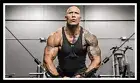 Dwayne Johnson Fitness Movie Poster Print & Unframed Canvas Prints