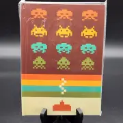 Space Invaders Retro Journal [The Coop] Brand New & Factory Sealed.