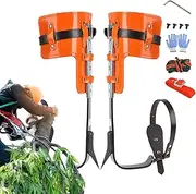 Tree Climbing Spike - Climbing Spurs Spikes | Tree Climbing Gear | Ergonomic Sturdy Climbing Spurs Spikes | Washable Removable Tree Climbing Kit Equipment for Gardening, Fruit Picking, Adventure