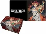 Bandai Shanks One Piece Playmat and Storage Card Game Box Set