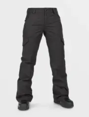 VOLCOM Women's BRIDGER Insulated Snow Pants - BLK - XS - NWT
