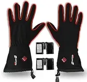 Heated Gloves for Men Women - Battery Powered Glove Liner, Hand Warmer Cycling Ski Snow Winter, Avert 2.0