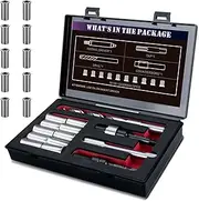 SENNMONN M11X1.5 Metric Thread Repair Kit with Insert HSS Drill, Tap, Counterbore, Installation Driver, 10PCS Stainless Steel Insert M11X1.5X30MM