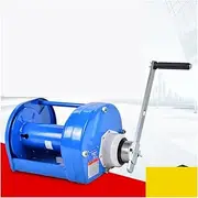 Marine Puller 0.5-2T Heavy Duty Hand Winch JC Hand Winch Large Tonnage Hand-cranking Hoist (Bare metal) Cable Puller(0.5T Bare metal)
