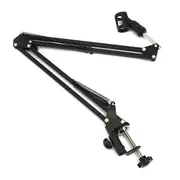 NB-35 Microphone Suspension Boom Scissor Arm Stand Microphone Holder For Broadcast