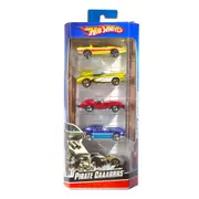 5pc Mattel Hot Wheels Diecast Toy Race Cars 1:64 Scale Kids/Children Asstd 3y+