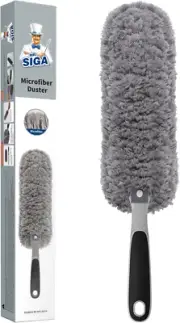 Lint Free Microfiber Duster, Washable Duster for Household Cleaning