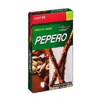 在飛比找金石堂優惠-LOTTE Pepero 杏仁巧克力棒 LINE卡通人物《日