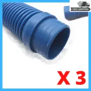 3 x Aussie Gold Hose Length 1m - Blue - Suits Zodiac Barracuda - High Quality