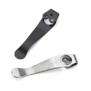 New Durable DIY Titanium Pocket Clip Tool Clip Back For Spyderco C81 C10 C11 E